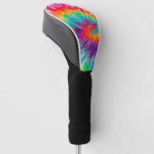 Tye-Dye-3 Golf Head Cover Headcover (angewinkelt)