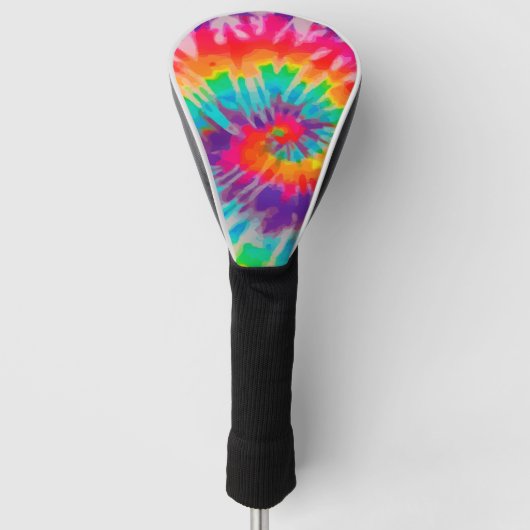 Tye-Dye-3 Golf Head Cover Headcover (Vorderseite)