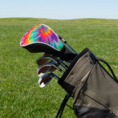 Tye-Dye-3 Golf Head Cover Headcover (In SItu)