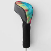 Tye Dye #3 Golf Headcover (angewinkelt)