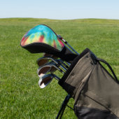 Tye Dye #3 Golf Headcover (In SItu)