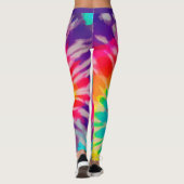Tye-Dye-3-Leggings Leggings (Rückseite)