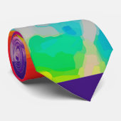 Tye-Dye-3 Neck Tie Krawatte (Gerollt)