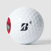 Tye Dye #4 Golf Balls Golfball (Logo)