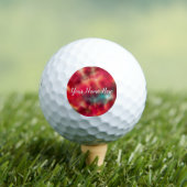 Tye Dye #4 Golf Balls Golfball (Insitu T-Shirt)