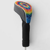 Tye-Dye-4 Golf Head Cover Headcover (angewinkelt)