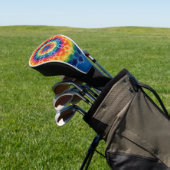 Tye-Dye-4 Golf Head Cover Headcover (In SItu)