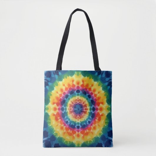 Tye-Dye-4-Tasche Tasche (Vorderseite)