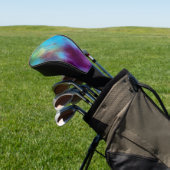 Tye Dye #7 Golf Headcover (In SItu)