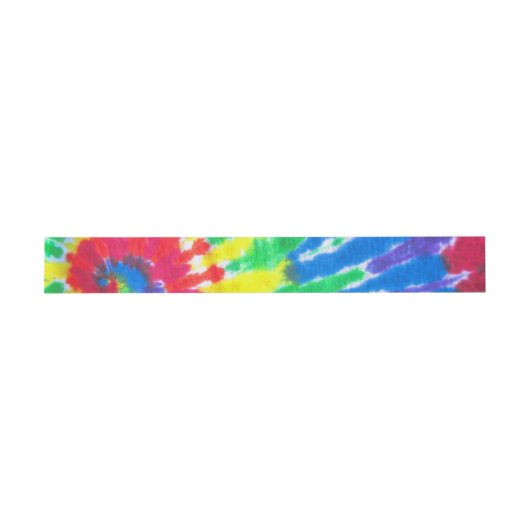 TYE DYE Bar Bat Mitzvah Envelope Wrap Band (Flach)