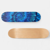 Tye-Dye-Blue-Skateboard Skateboard (Horizontal)