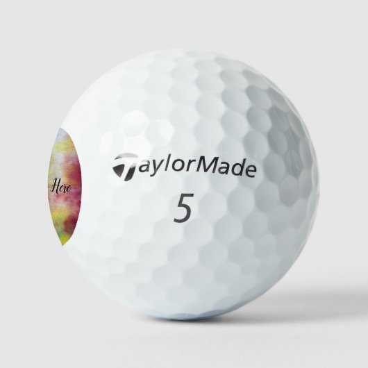 Tye Dye Golfball (Logo)