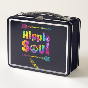 Tye-Dye Hippie-Soul Metall Brotdose