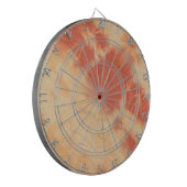 Tye Dye Komposition #10 von Michael Moffa Dartscheibe (Vorderseite Links)