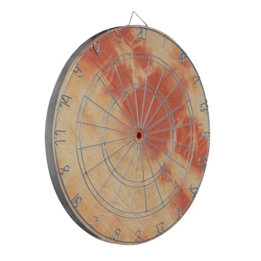 Tye Dye Komposition #10 von Michael Moffa Dartscheibe (Vorderseite Links)