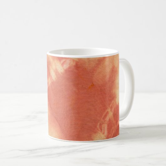 Tye Dye Komposition #10 von Michael Moffa Kaffeetasse (VorderseiteRechts)