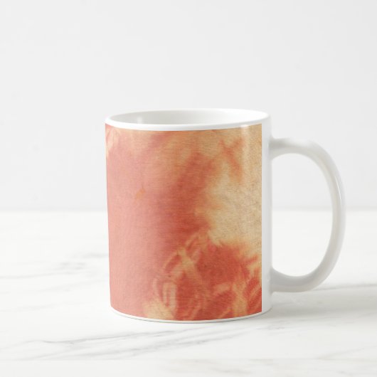 Tye Dye Komposition #10 von Michael Moffa Kaffeetasse (Rechts)