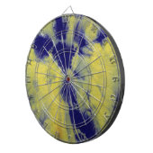 Tye Dye Komposition #11 von Michael Moffa Dartscheibe (Vorderseite rechts)