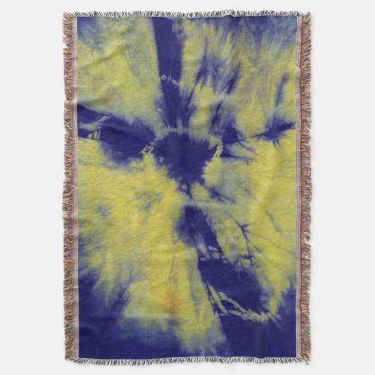 Tye Dye Komposition #11 von Michael Moffa Decke (Vorderseite Vertikal)