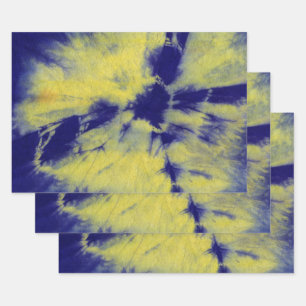 Tye Dye Komposition #11 von Michael Moffa Geschenkpapier Set