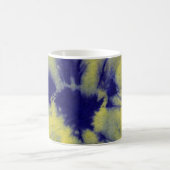 Tye Dye Komposition #11 von Michael Moffa Kaffeetasse (Mittel)