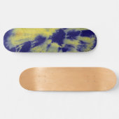 Tye Dye Komposition #11 von Michael Moffa Skateboard (Horizontal)