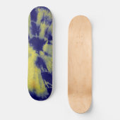 Tye Dye Komposition #11 von Michael Moffa Skateboard (Vorderseite)