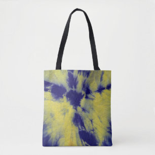 Tye Dye Komposition #11 von Michael Moffa Tasche