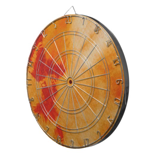 Tye Dye Komposition #12 von Michael Moffa Dartscheibe (Vorderseite rechts)