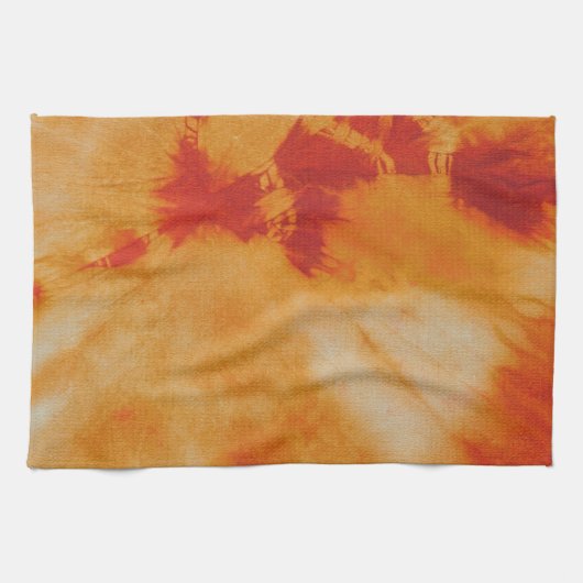 Tye Dye Komposition #12 von Michael Moffa Handtuch (Horizontal)