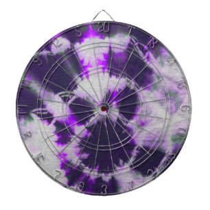 Tye Dye Komposition #1 von Michael Moffa Dartscheibe