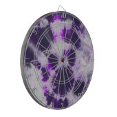 Tye Dye Komposition #1 von Michael Moffa Dartscheibe (Vorderseite Links)