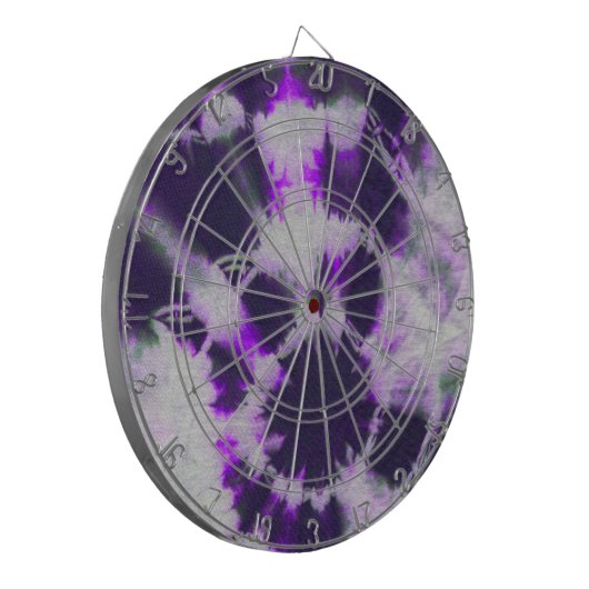 Tye Dye Komposition #1 von Michael Moffa Dartscheibe (Vorderseite Links)