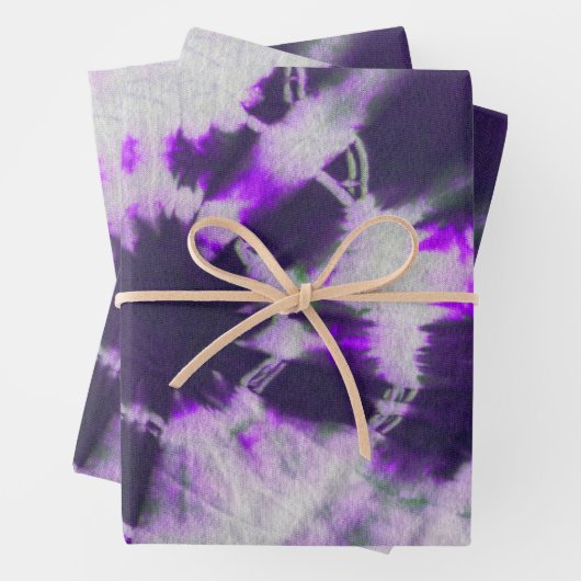 Tye Dye Komposition #1 von Michael Moffa Geschenkpapier Set (Beispiel)