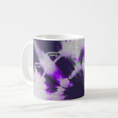 Tye Dye Komposition #1 von Michael Moffa Kaffeetasse (Vorderseite Links)