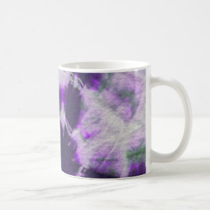 Tye Dye Komposition #1 von Michael Moffa Kaffeetasse