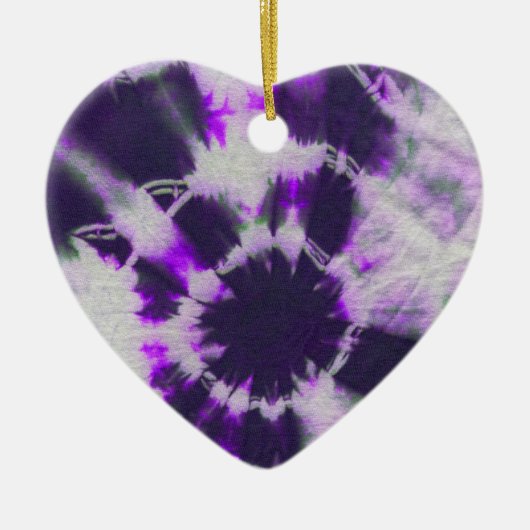 Tye Dye Komposition #1 von Michael Moffa Keramik Ornament (Vorne)