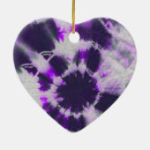 Tye Dye Komposition #1 von Michael Moffa Keramik Ornament (Hinten)