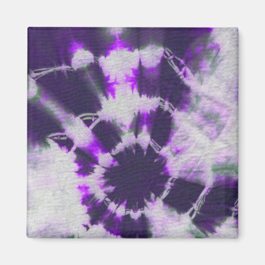 Tye Dye Komposition #1 von Michael Moffa Magnet (Vorne)