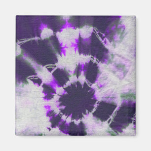 Tye Dye Komposition #1 von Michael Moffa Magnet