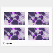 Tye Dye Komposition #1 von Michael Moffa Rechteckiger Aufkleber (Blatt)