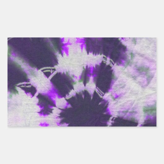 Tye Dye Komposition #1 von Michael Moffa Rechteckiger Aufkleber (Vorderseite)