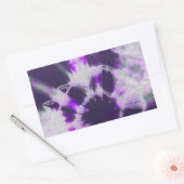 Tye Dye Komposition #1 von Michael Moffa Rechteckiger Aufkleber (Umschlag)