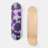 Tye Dye Komposition #1 von Michael Moffa Skateboard (Vorderseite)