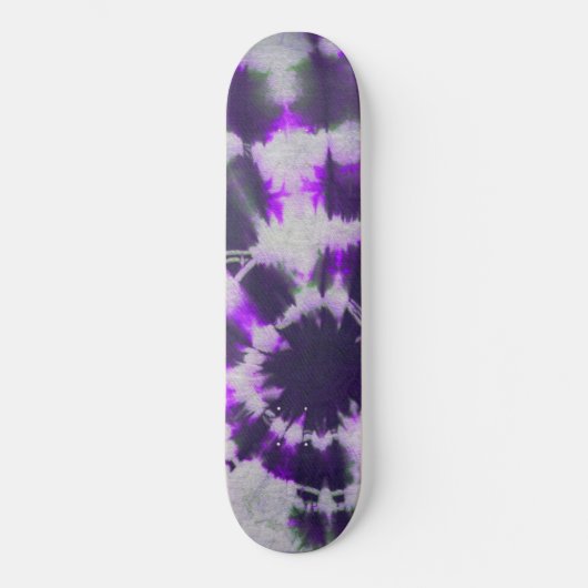 Tye Dye Komposition #1 von Michael Moffa Skateboard (Vorderseite)