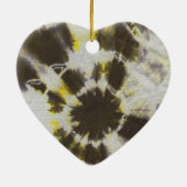 Tye Dye Komposition #2 von Michael Moffa Keramikornament (Hinten)