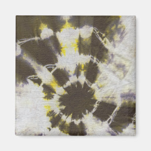 Tye Dye Komposition #2 von Michael Moffa Magnet