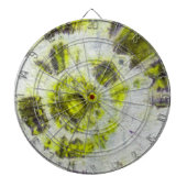 Tye Dye Komposition #3 von Michael Moffa Dartscheibe (vorne)