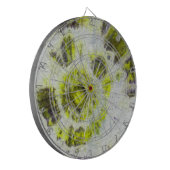 Tye Dye Komposition #3 von Michael Moffa Dartscheibe (Vorderseite Links)