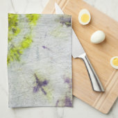 Tye Dye Komposition #3 von Michael Moffa Geschirrtuch (Viertel Falte)